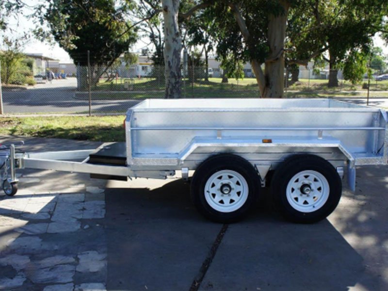 8×5 Galvanised Hydraulic Single Axle Tipper Trailer ATM 1800KG 