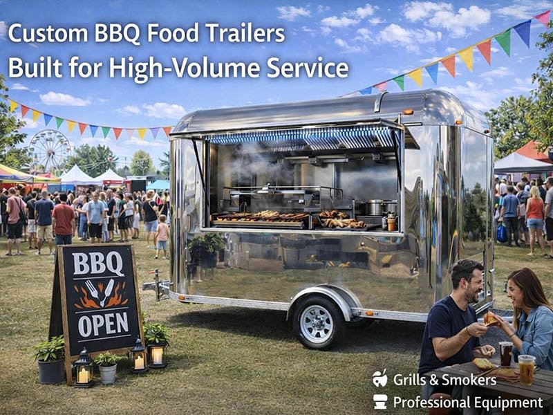 BBQ Special Food Trailer