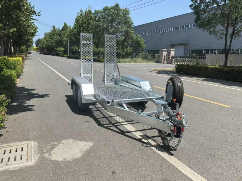 8x5 Heavy Duty Fully Welded Tandem Plant Trailer With Drop Down Ramp ATM 3200KG