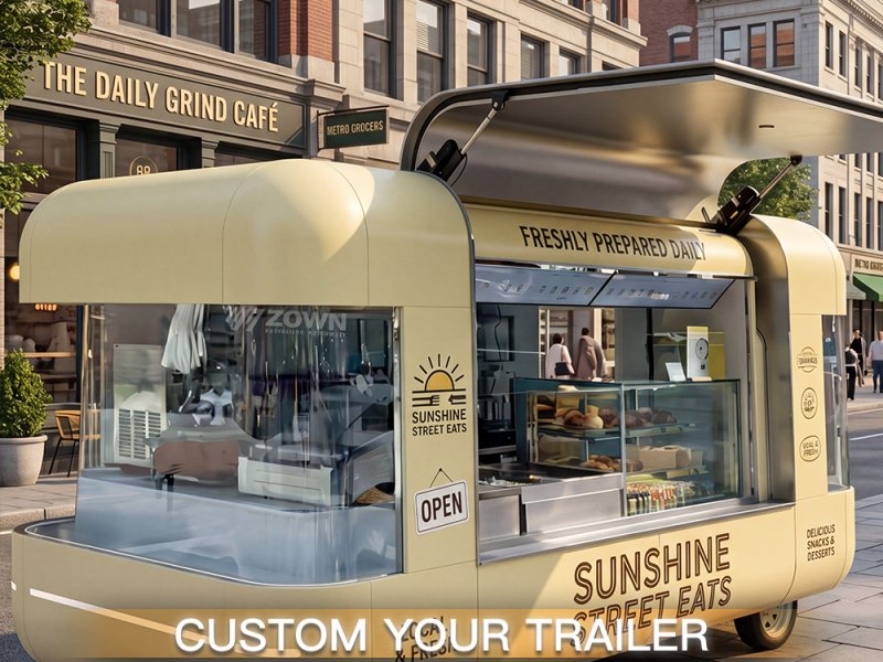 Ice Cream & Dessert Food Trailer