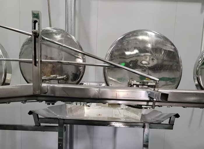 Línea de inspección síncrona de corderos