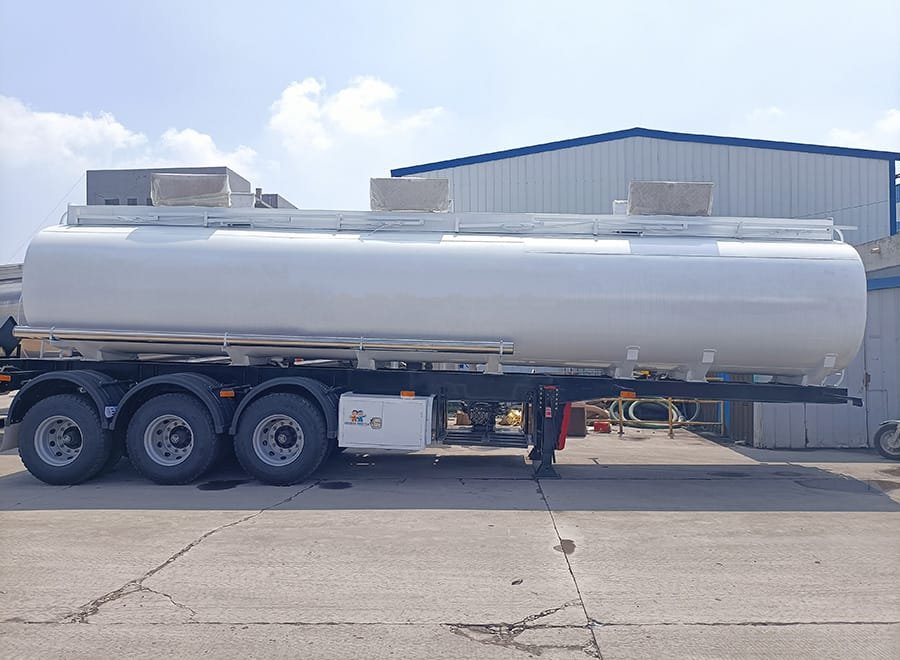 stainless steel tanker trailer