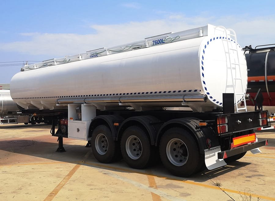 SS304 tanker semi trailer