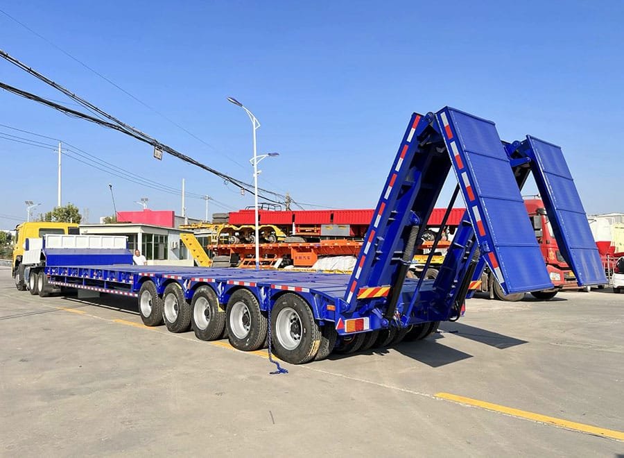 RGN low bed semi trailer