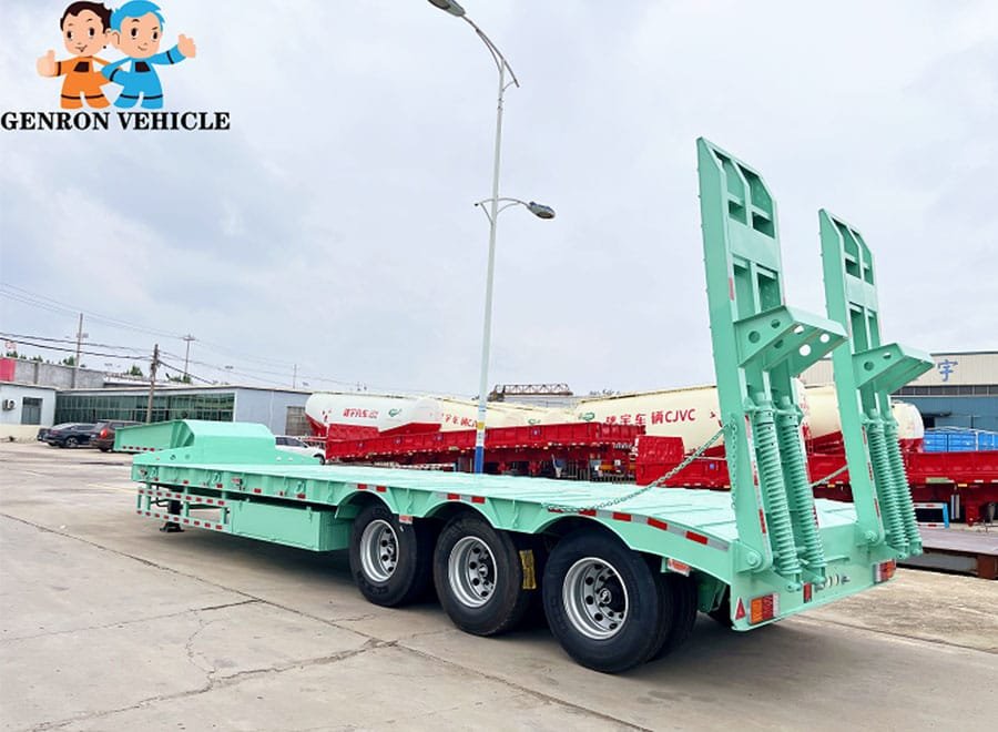 60 tons low bed trailer