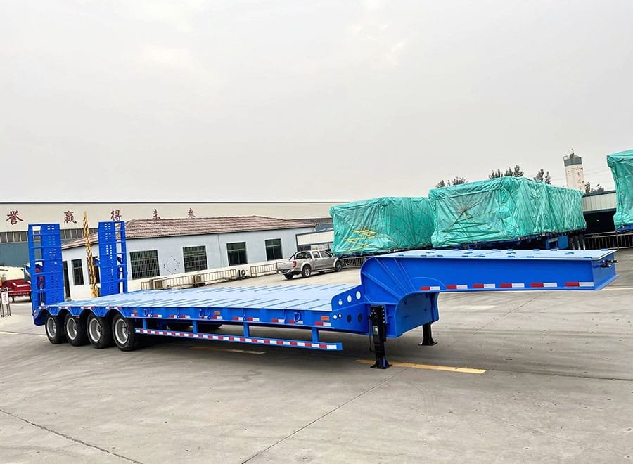 80 ton low loader trailer