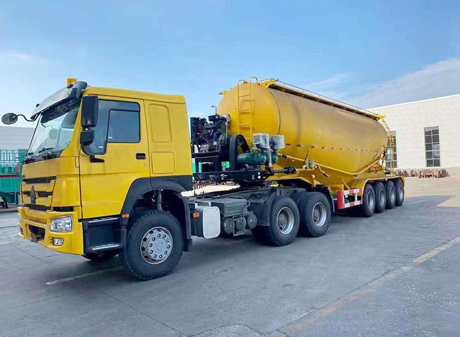 4 axle cement tanker
