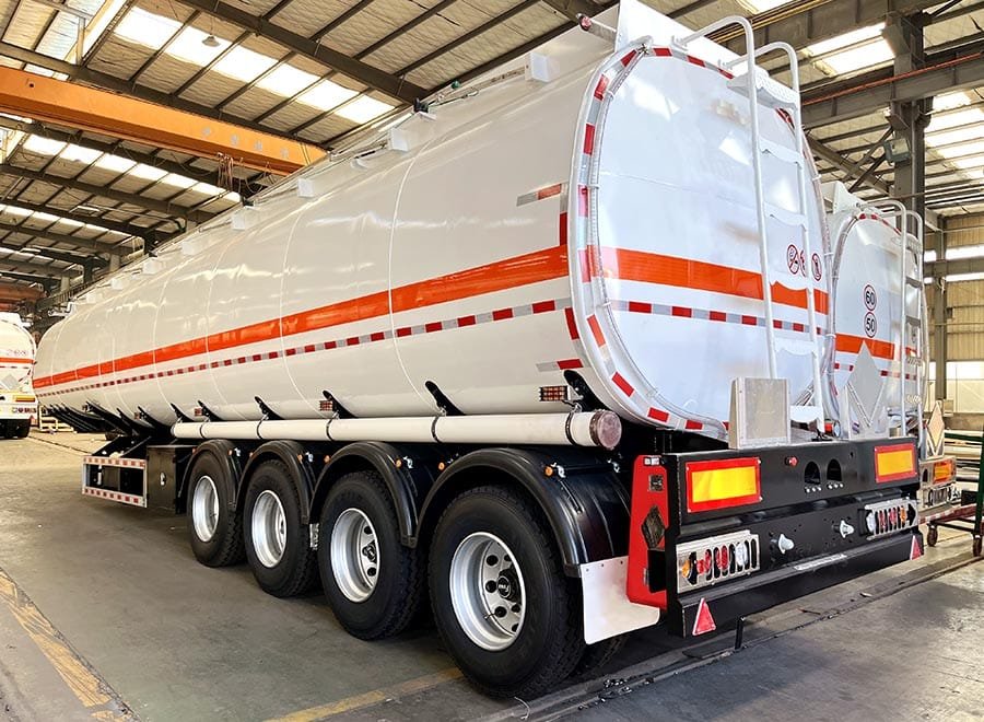 60000L oil tanker semi trailer