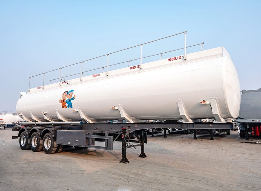 45,000 Liters 3 Axle Fuel Tanker Trailer