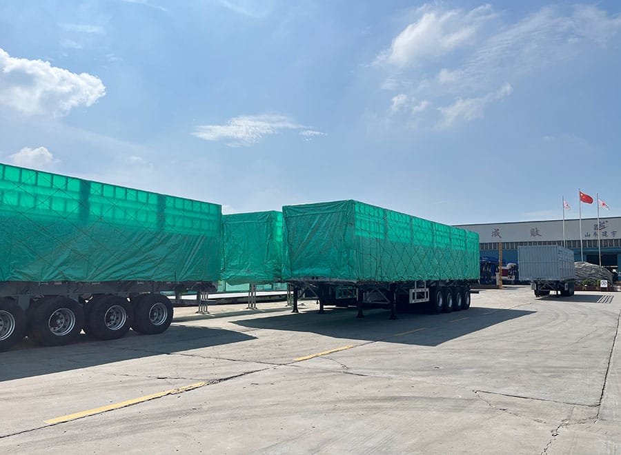 multi axle stake semi trailer