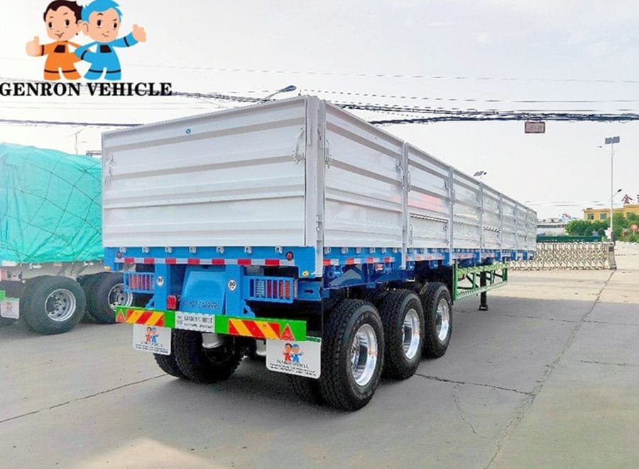 Heavy-duty mechanical suspension trailer