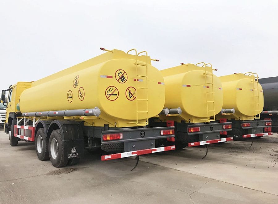 25000L fuel tanker vehicle
