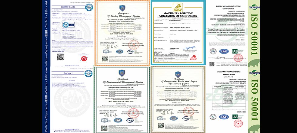  ISO and CE Certifications