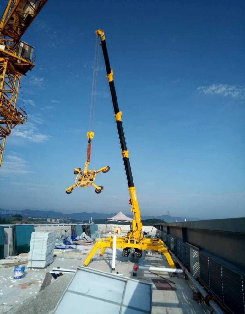 Glass Curtain Wall Hoisting