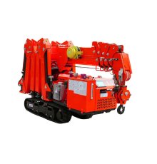 GSC30E mini spider crane rubber track