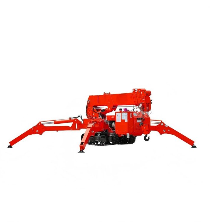 GSC30E mini spider crane hydraulic outriggers