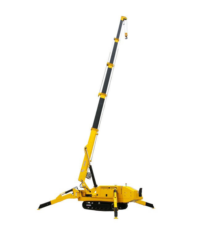 GSC80D mini spider crane for steel erection