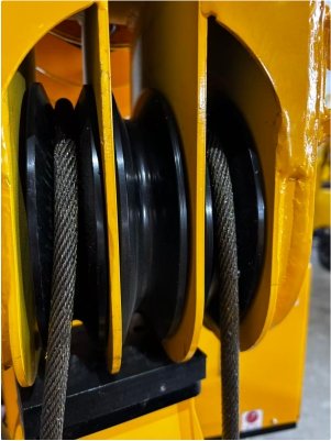 Lubricate the pulley