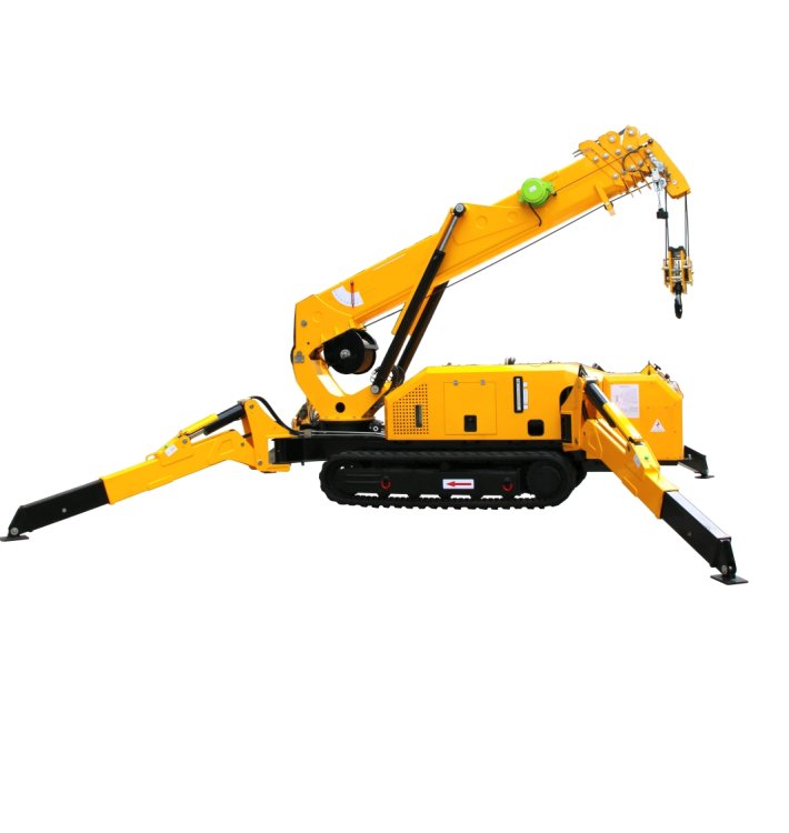 glt-GSC50-5t-spider-crane-lifting-capacity for-industrial-construction