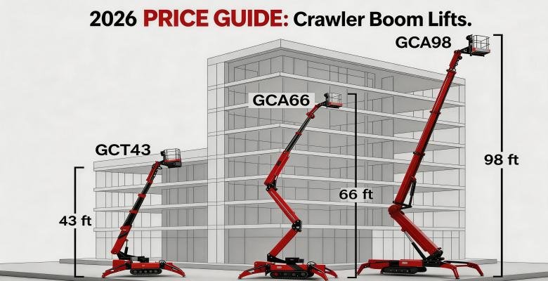 High-Quality Tracked Spider Lifts for Sale | Factory Direct Pricing