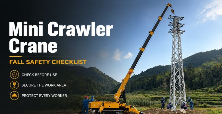 Mini Crawler Crane Safety in Fall: Inspection, Maintenance & Safe Operating Tips
