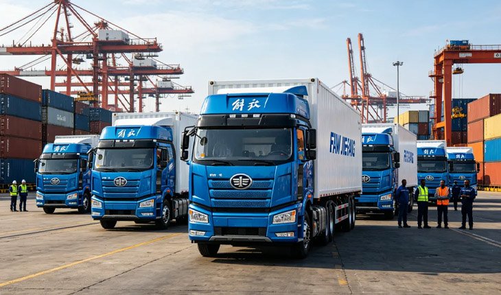 Le cœur de métier chinois s'étend sur cinq continents : les ventes à l'étranger de FAW Jiefang Power explosent à contre-courant au premier trimestre