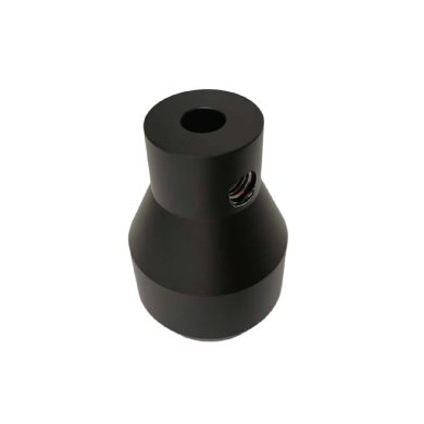 Custom 6061 Aluminum Shaft Adapter/Clamping Seat (Sandblasted Black Anodized)