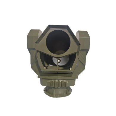 Custom 6061-T6 Aluminum Complex Military Component (Military Green Powder Coated, ±0.005-±0.01mm Tolerance)