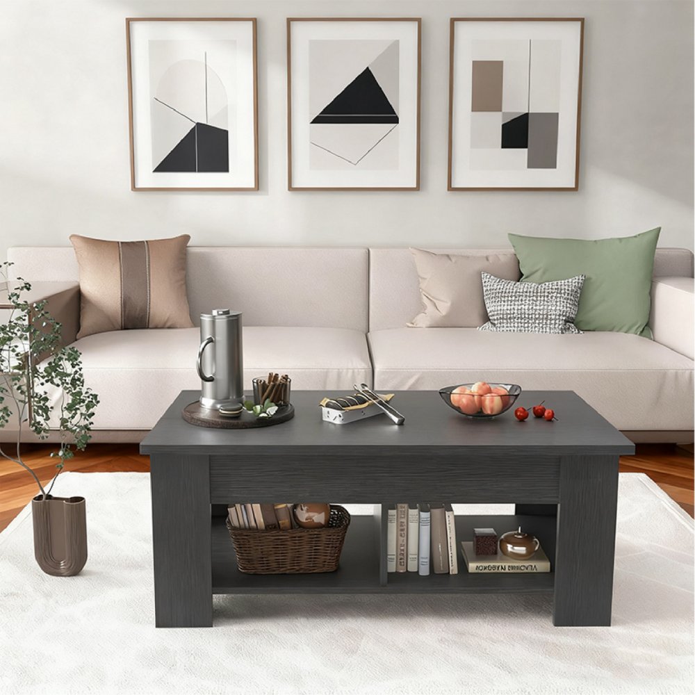 Manufacturer Wholesale Tailor-made Wooden Living Room Coffee Table With Lifting Plate 