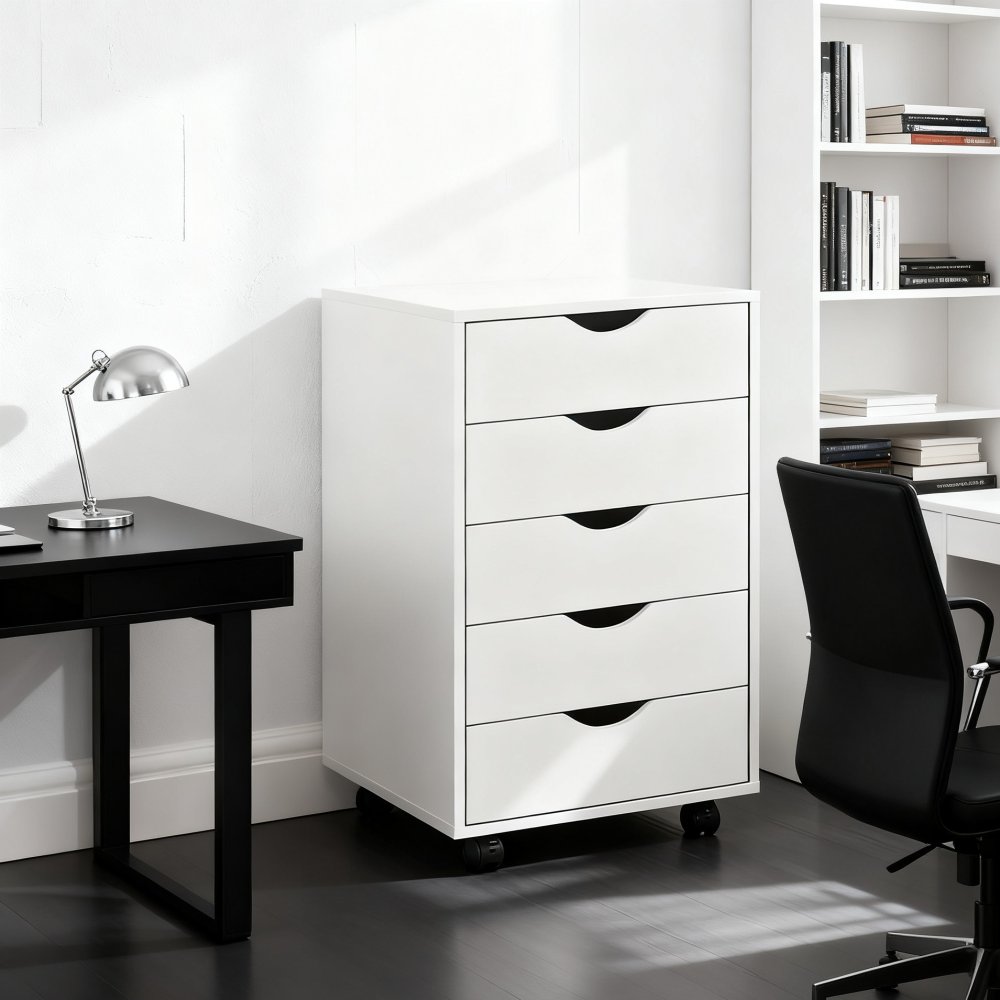 Modern Design Style Easy To Move Wooden Office Furniture Multi-layer Filing Cabinet 