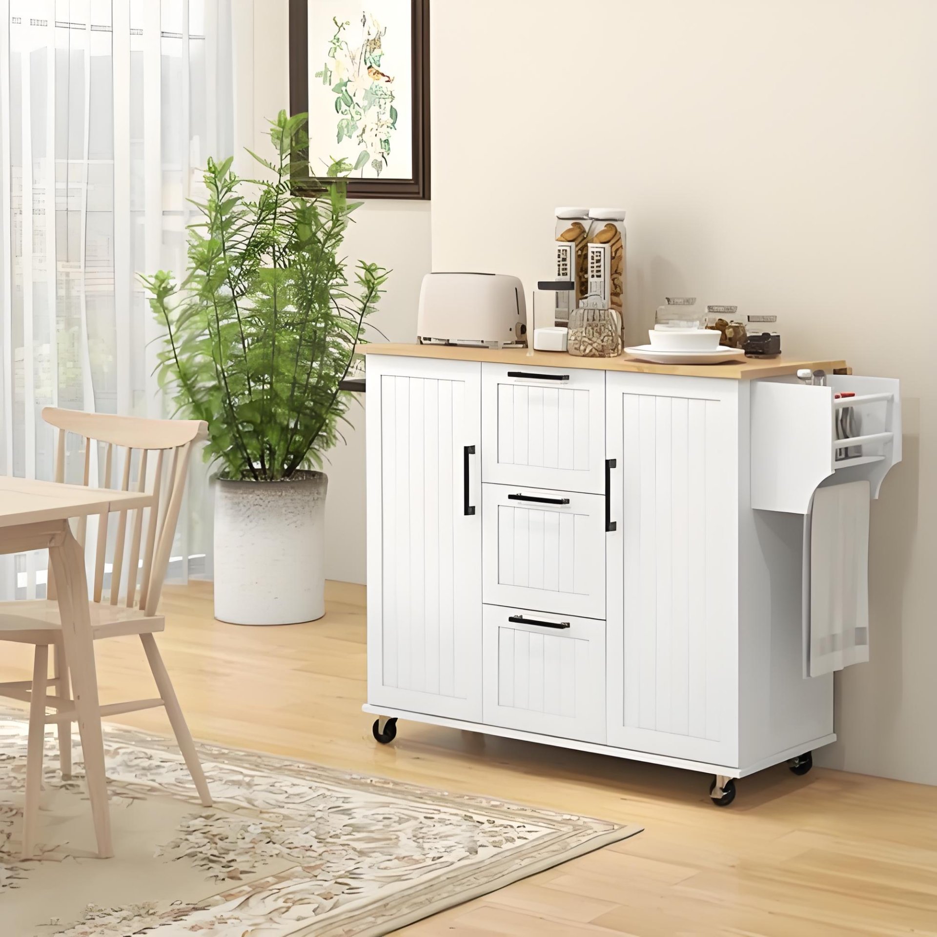 Fenzo Furniture is a Reliable Kitchen Cart Manufacturer