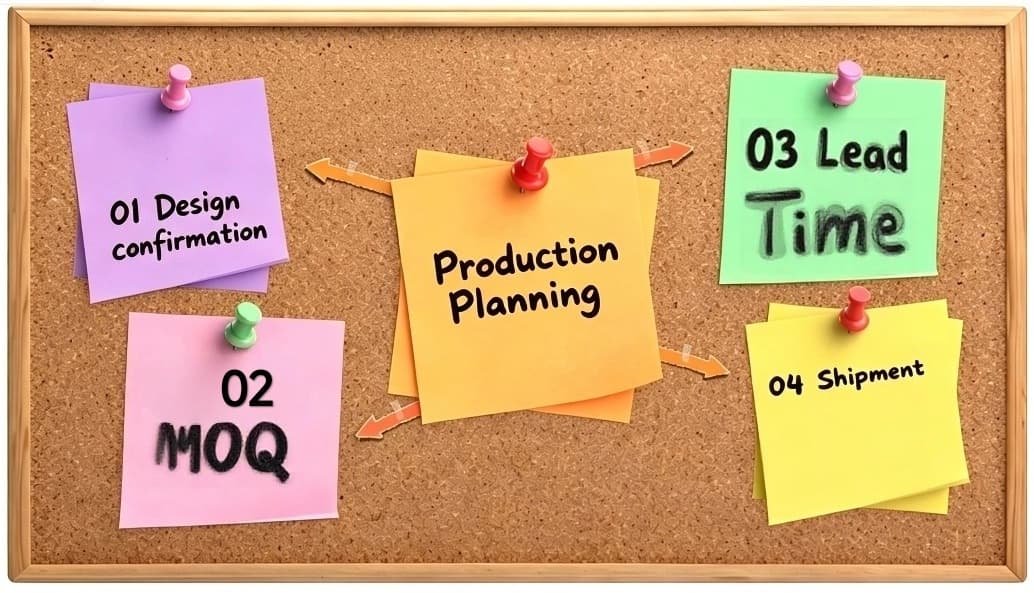 Manage MOQ, Lead Time and Production Planning