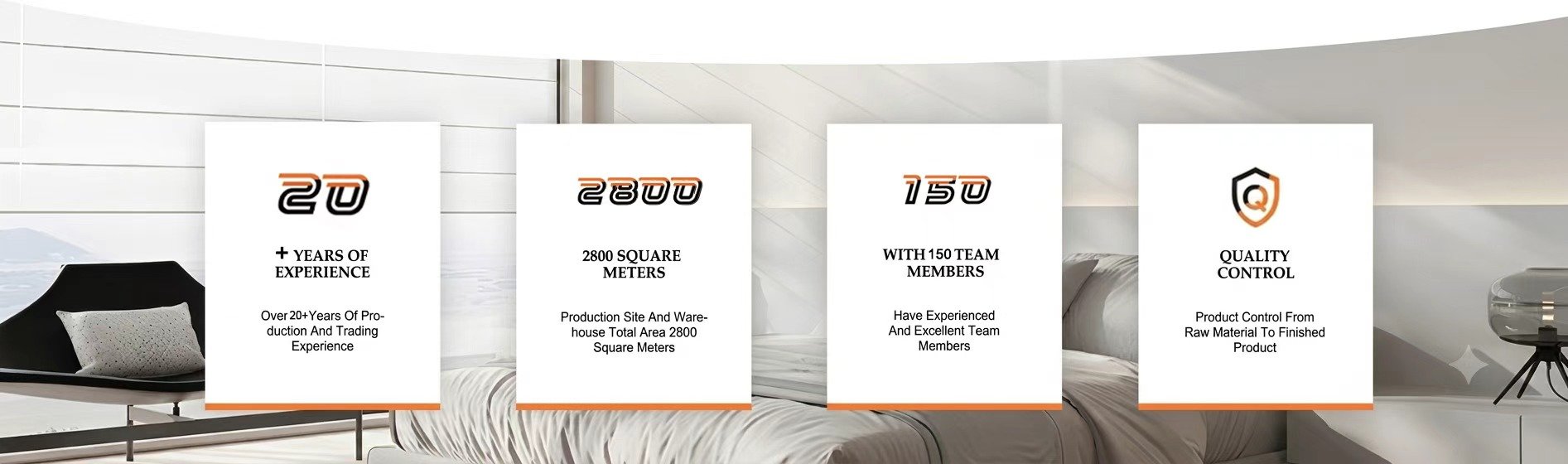 Fenzo Furniture over 20+ years of expertise in manufacturing and exporting