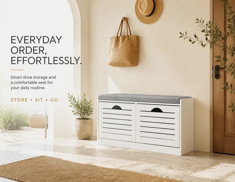 Entryway: Organized and Space-Saving Storage