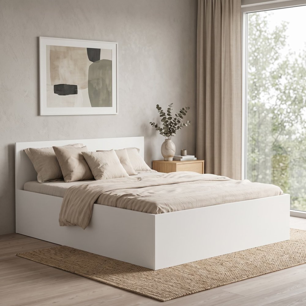 Queen Size Lift Up Storage Bed Frame