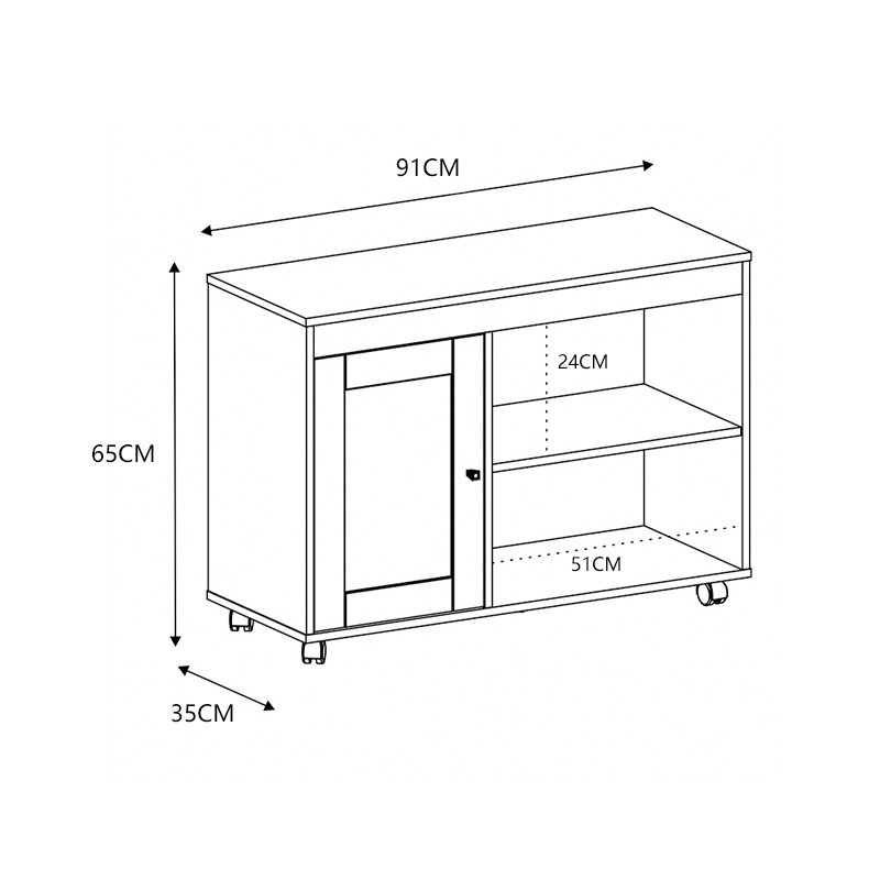 Modern Wooden Living Room Furniture TV Cabinet Suitable For Small Apartments
