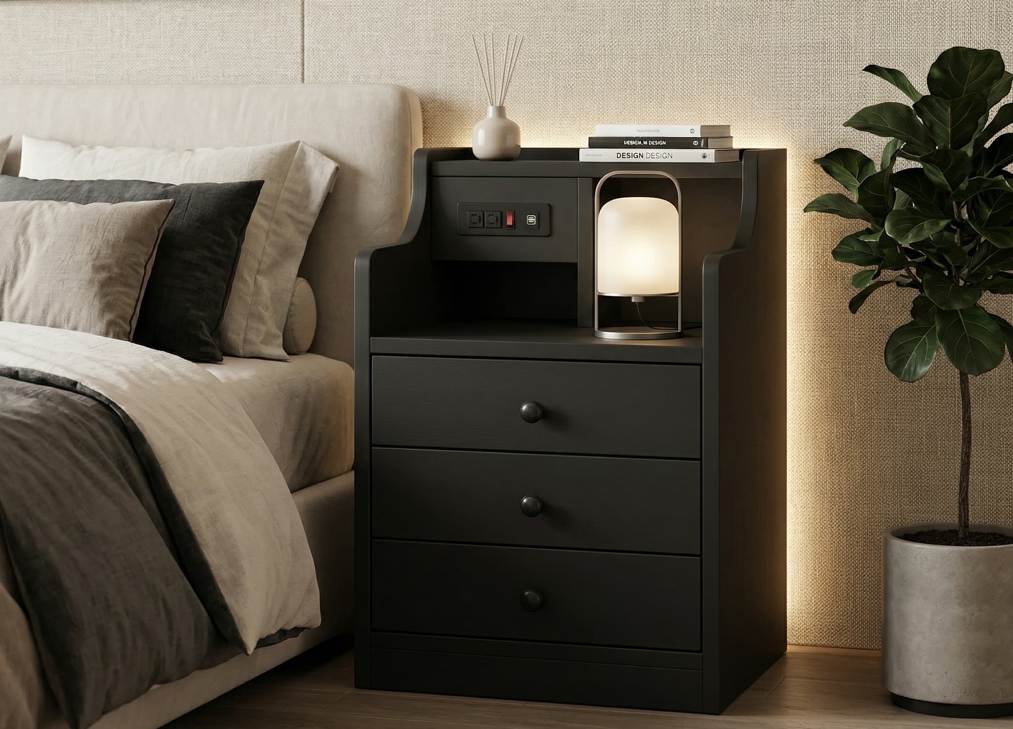 modern-smart-charging-sModern Smart Charging Station Nightstand End Side Tabl with Hutchtation-nightstand-end-side-tabl-with-hutch-31
