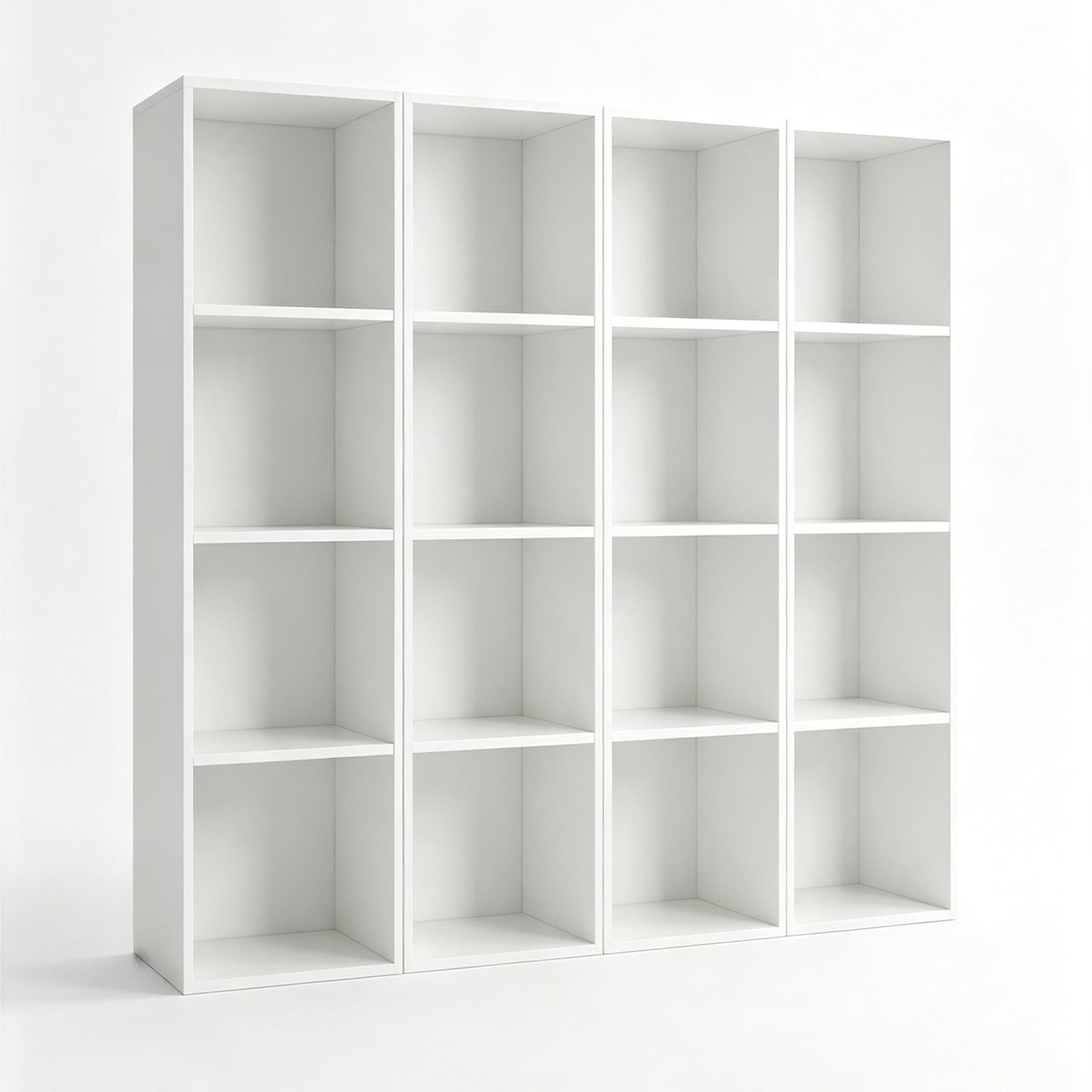 Freely Combinable 4 Tier Cube Shelf Unit - image 4