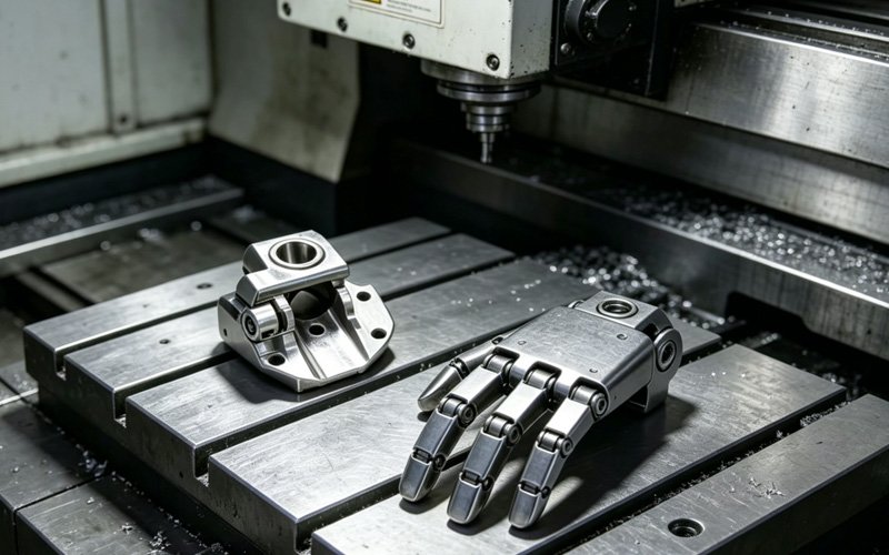 Custom CNC Parts for Humanoid Robots: The Muscle & Bone of AI Robots