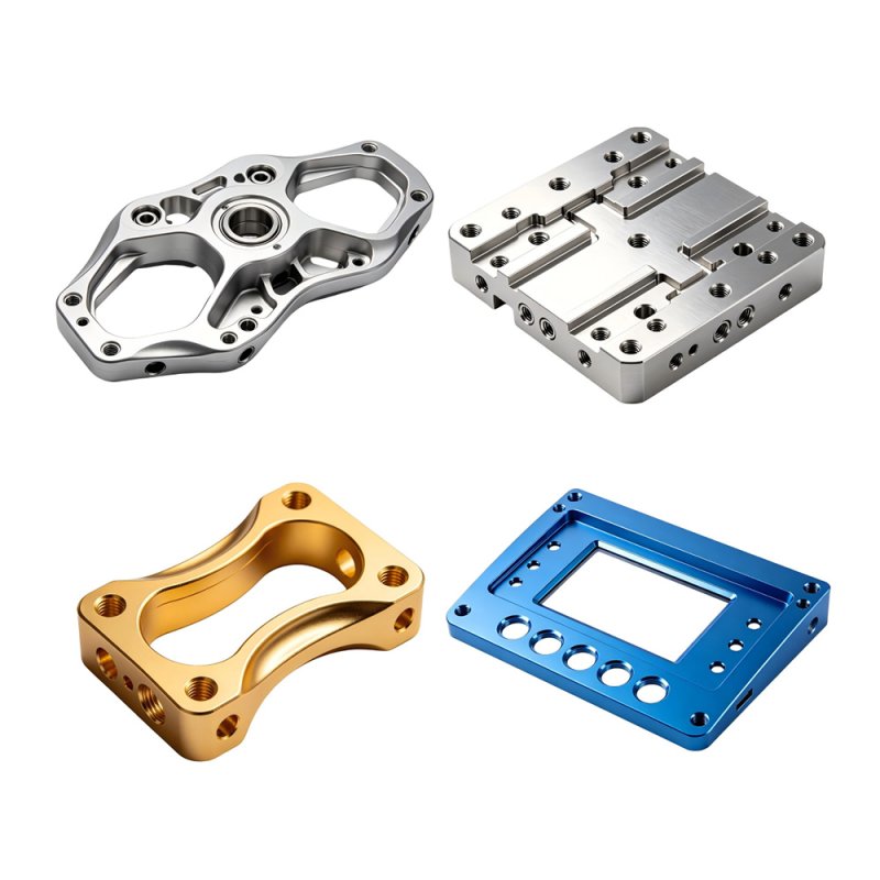 Custom Aluminum CNC Machining with Anodizing Surface Treatment