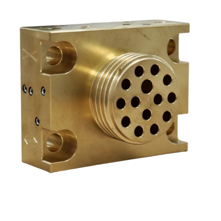 Custom Precision CNC Machined Brass Parts OEM Brass Turning Milling Components