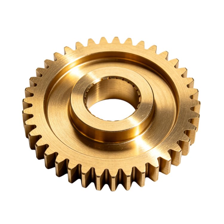 Custom Precision CNC Machined Brass Parts OEM Brass Turning Milling Components