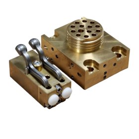 Custom Precision CNC Machined Brass Parts OEM Brass Turning Milling Components