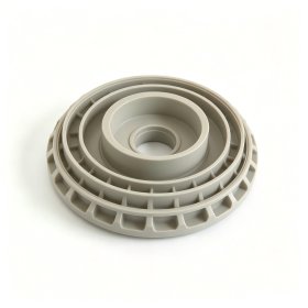 High Tolerance 5-Axis CNC Custom Machining for Industrial Plastic Components