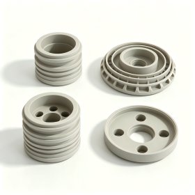 High Tolerance 5-Axis CNC Custom Machining for Industrial Plastic Components