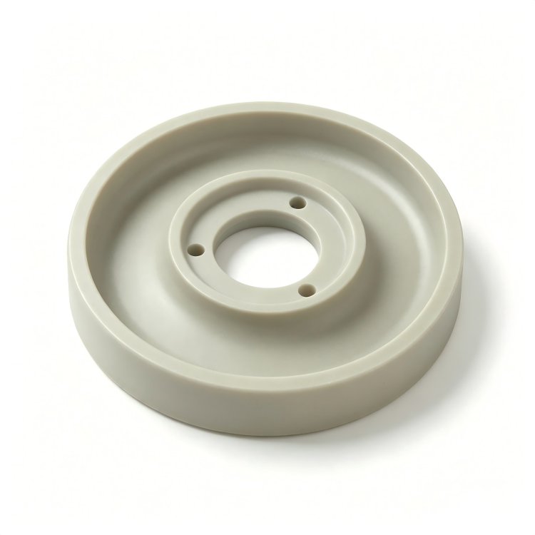 High Tolerance 5-Axis CNC Custom Machining for Industrial Plastic Components