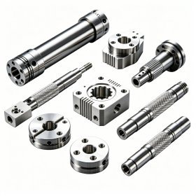 High Tolerance 5-Axis CNC Custom Machining for Industrial Steel Components