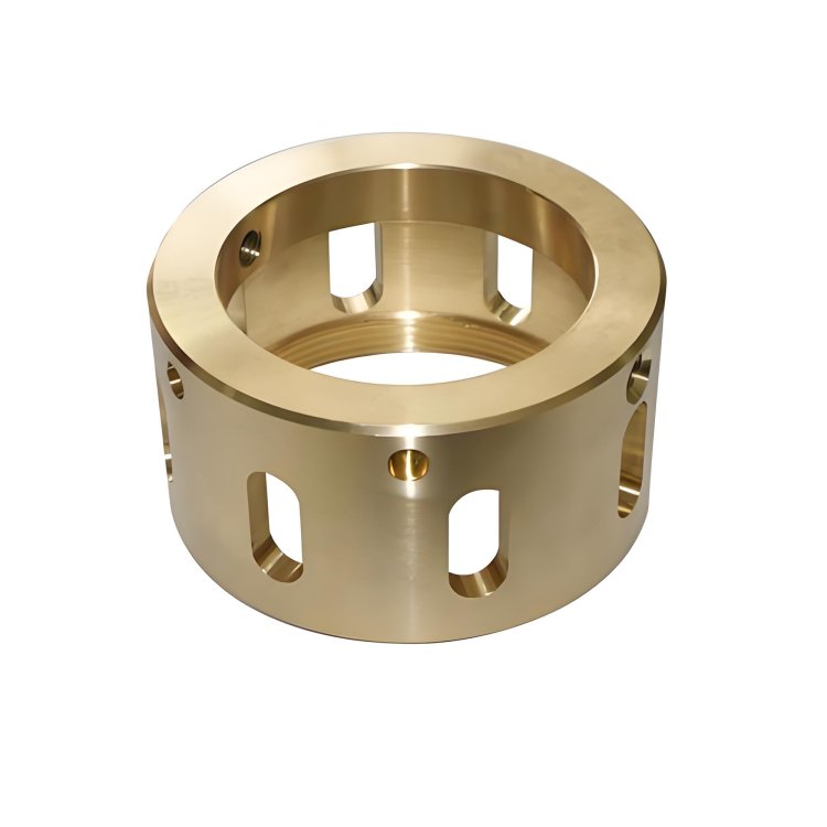 Custom Brass CNC Machining Parts Brass Turning Milling Components