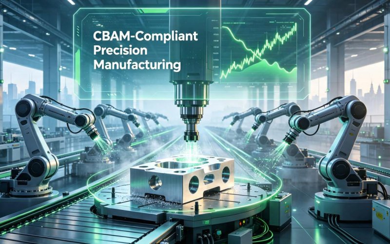 Low-Carbon CNC Machining: CBAM-Compliant Precision Manufacturing for EU Export OEMs