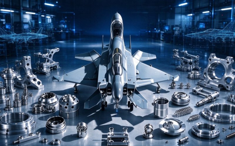 Advanced 5-Axis CNC Aerospace Machining